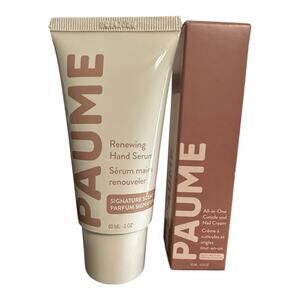 PAUME Renewing Hand Serum & Cuticle/Nail Cream - Bundle New